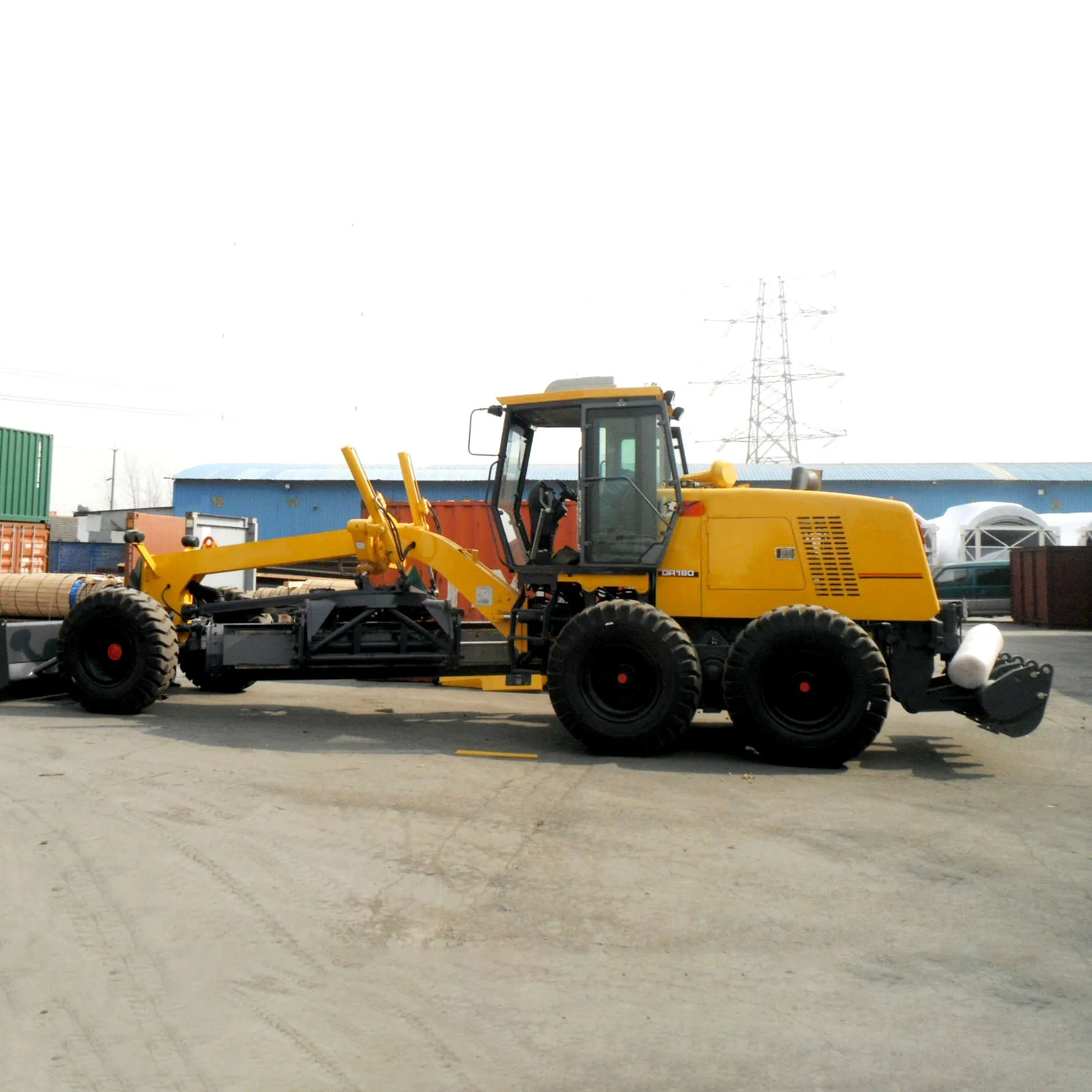 China New Machinery 15 Tons Small Motor Grader 180Hp Gr180 with Front Blade and Rear Ripper