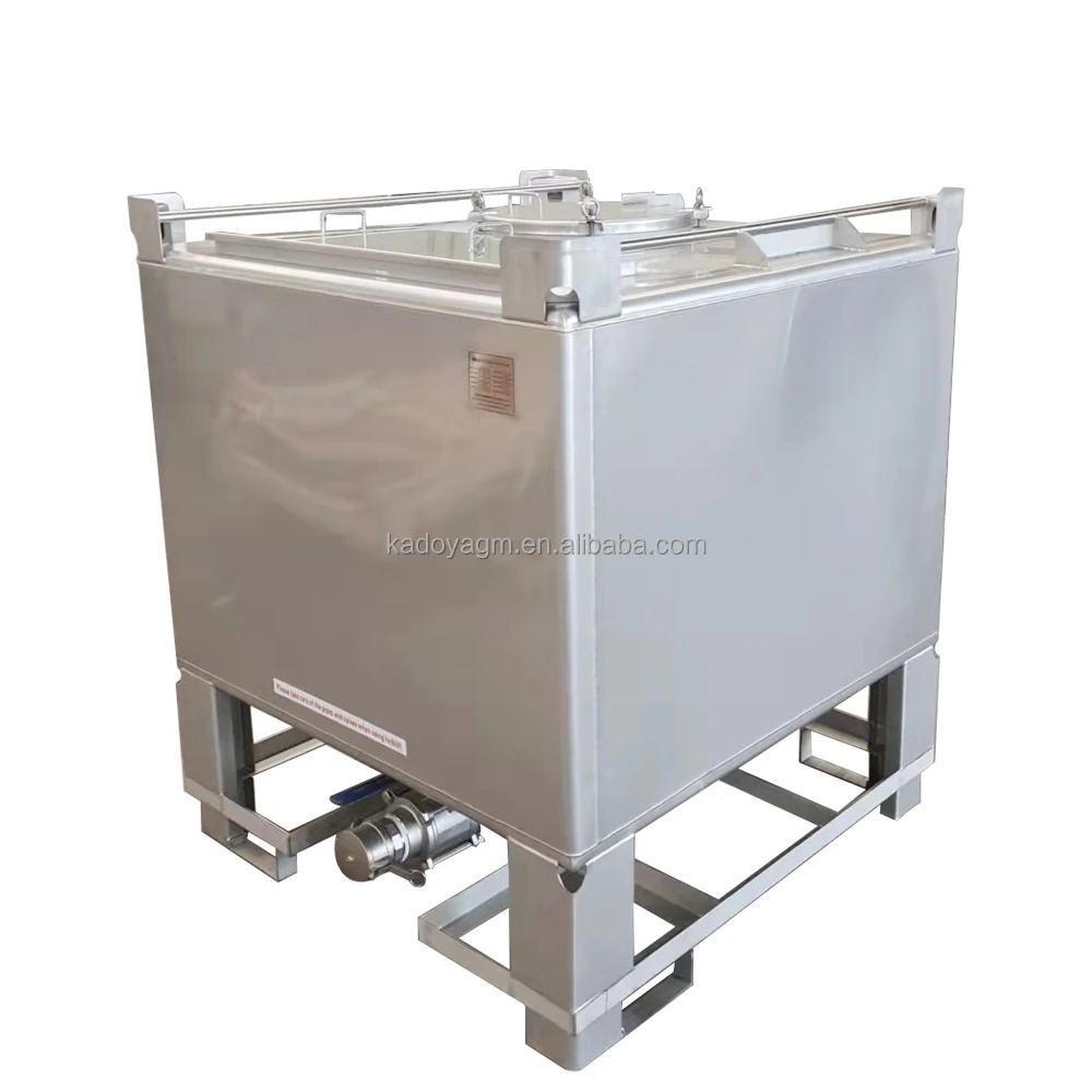 1000L IBC tote tank used for cold place with UN certificate for transportation of fuel oil