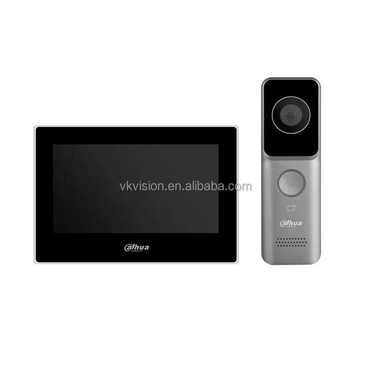 Dahua двухстороннее видео WiFi Villa дверная станция и IP-монитор для помещений KTW02 KTW01
