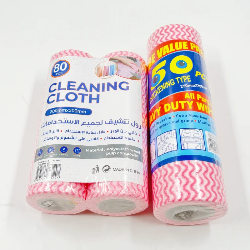 Wholesale Wiping Cloth Non woven Kitchen Towels Cleaning Cloths