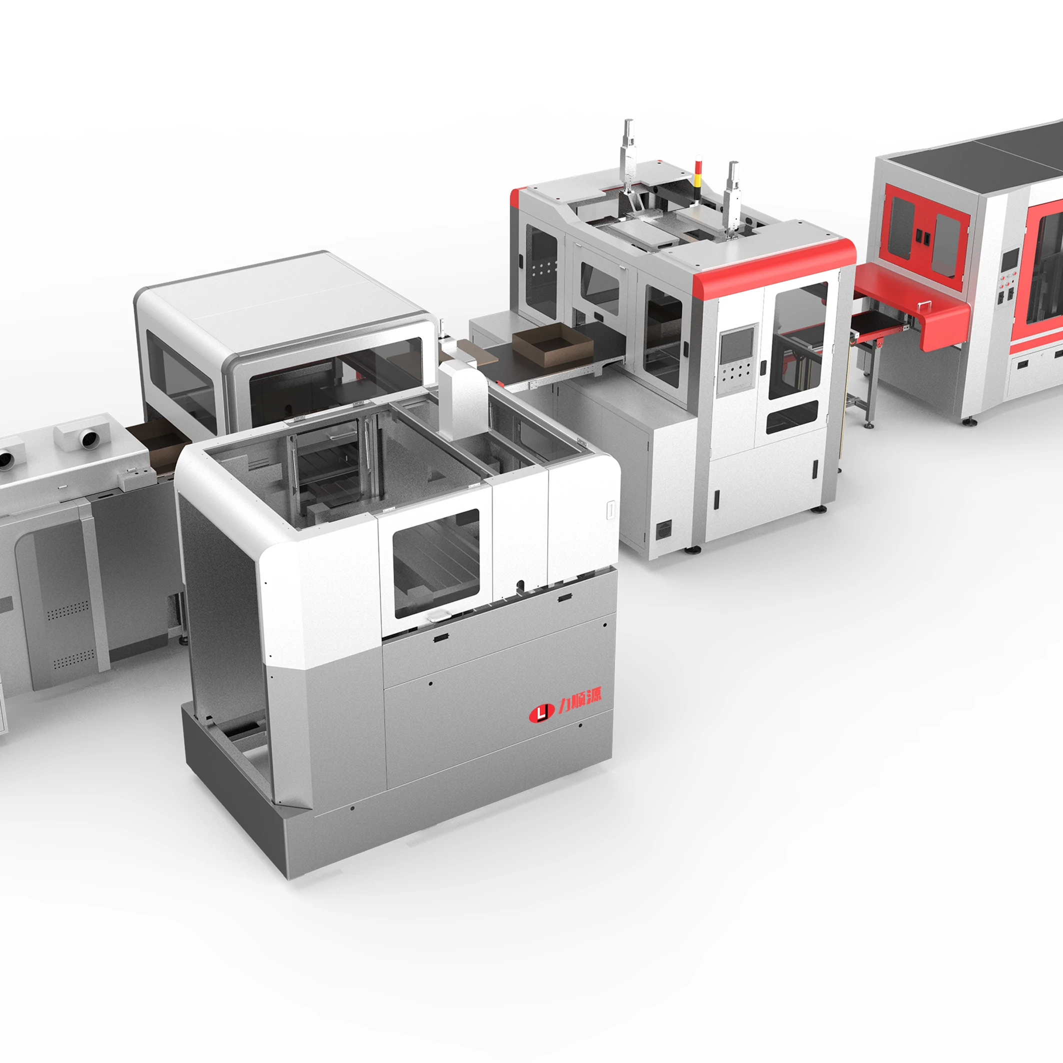 Hot Selling Intelligent High-speed Smartphone  Rigid Box Making Machine