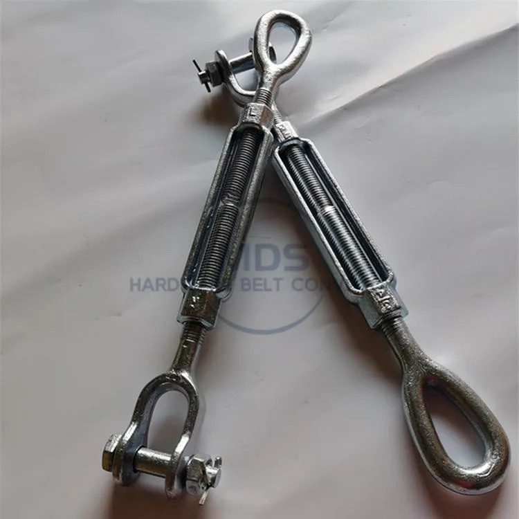 Forged steel HDG galvanized surface open body turnbuckle