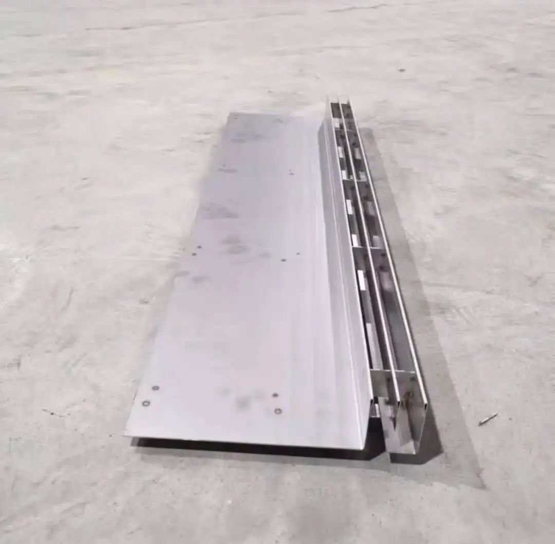 Custom Length Garage Floor Drain Trench Drain Channel Cover Outdoor Stainless Steel Grating Drainage Channel