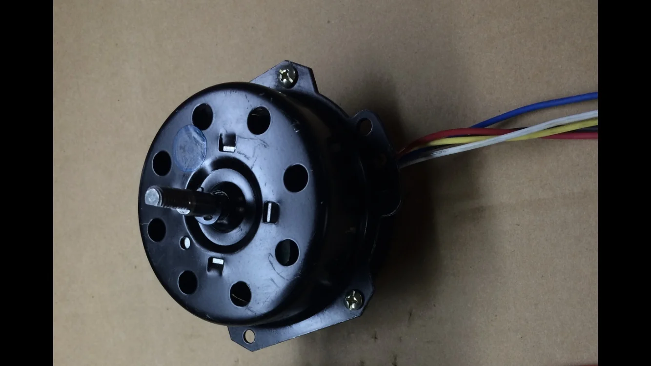 New custom yellow black 208-220-240v fan copper 12 inch fan motor