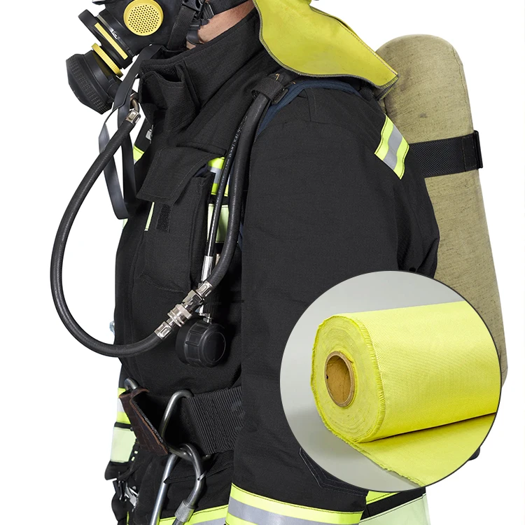 Professional Manufacturer High Strength 1500d Workwear Anti-Cutting Flame Resistance Aramid Fabric With Sample