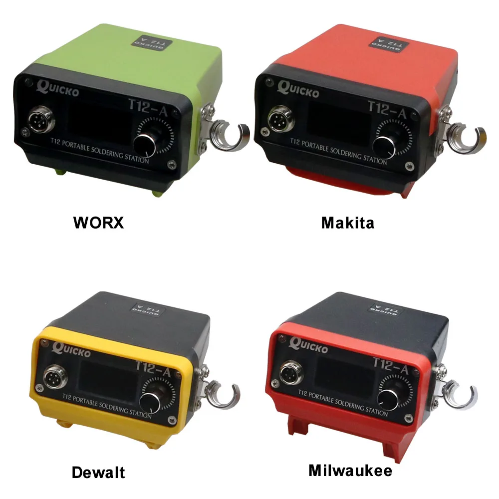 T12-A Cordless Soldering Station Soldering Iron for Dewalt/for Makita/for Milwaukee Battery Li-ion Portable repair Power tools