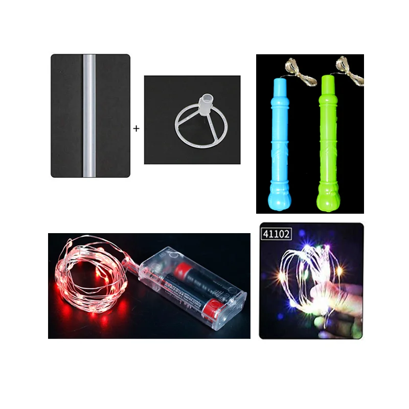 bobo balloon LED light box stick bobo balloon accessories box for bobo balloon