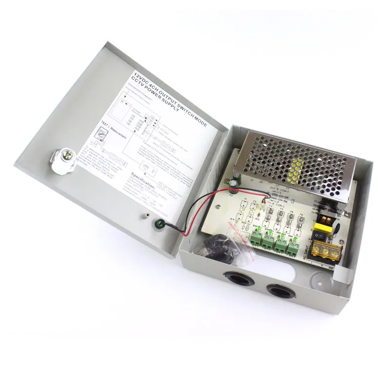 60 Вт AC 110V до 220V DC 12V 24V 6 канал электропитания