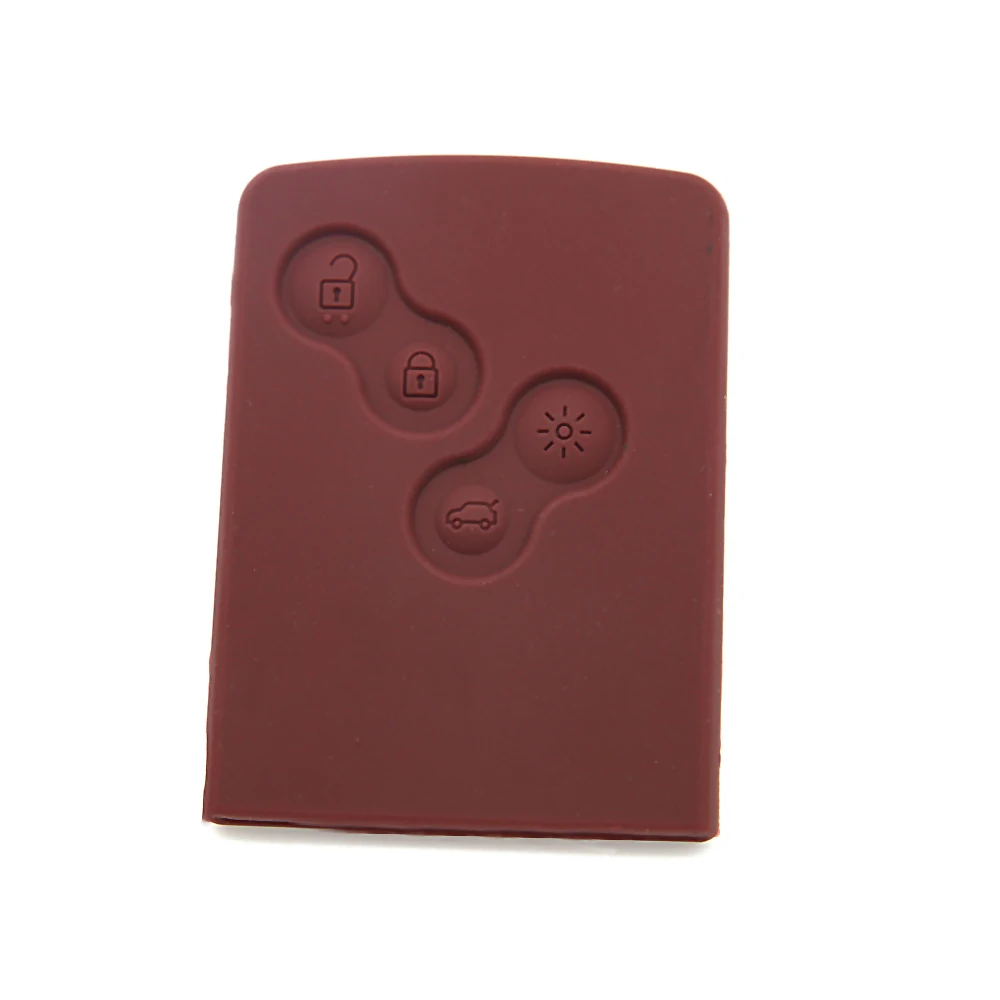 Custom High Quality Scratch-Resistant Soft Touch Smart 4 Buttons Car Key Cover