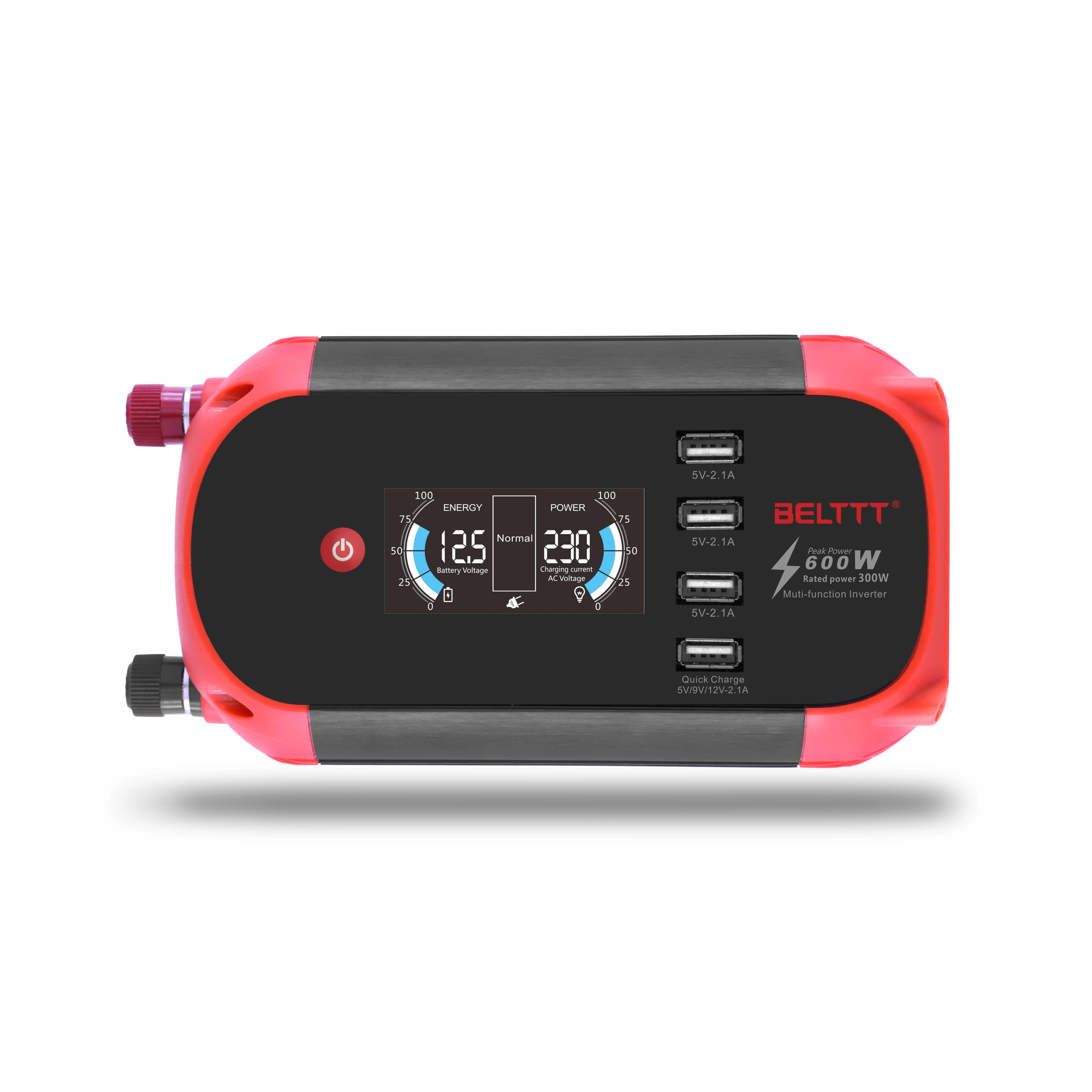 Good quality 300 watt 12v to 110v 220v ac car power