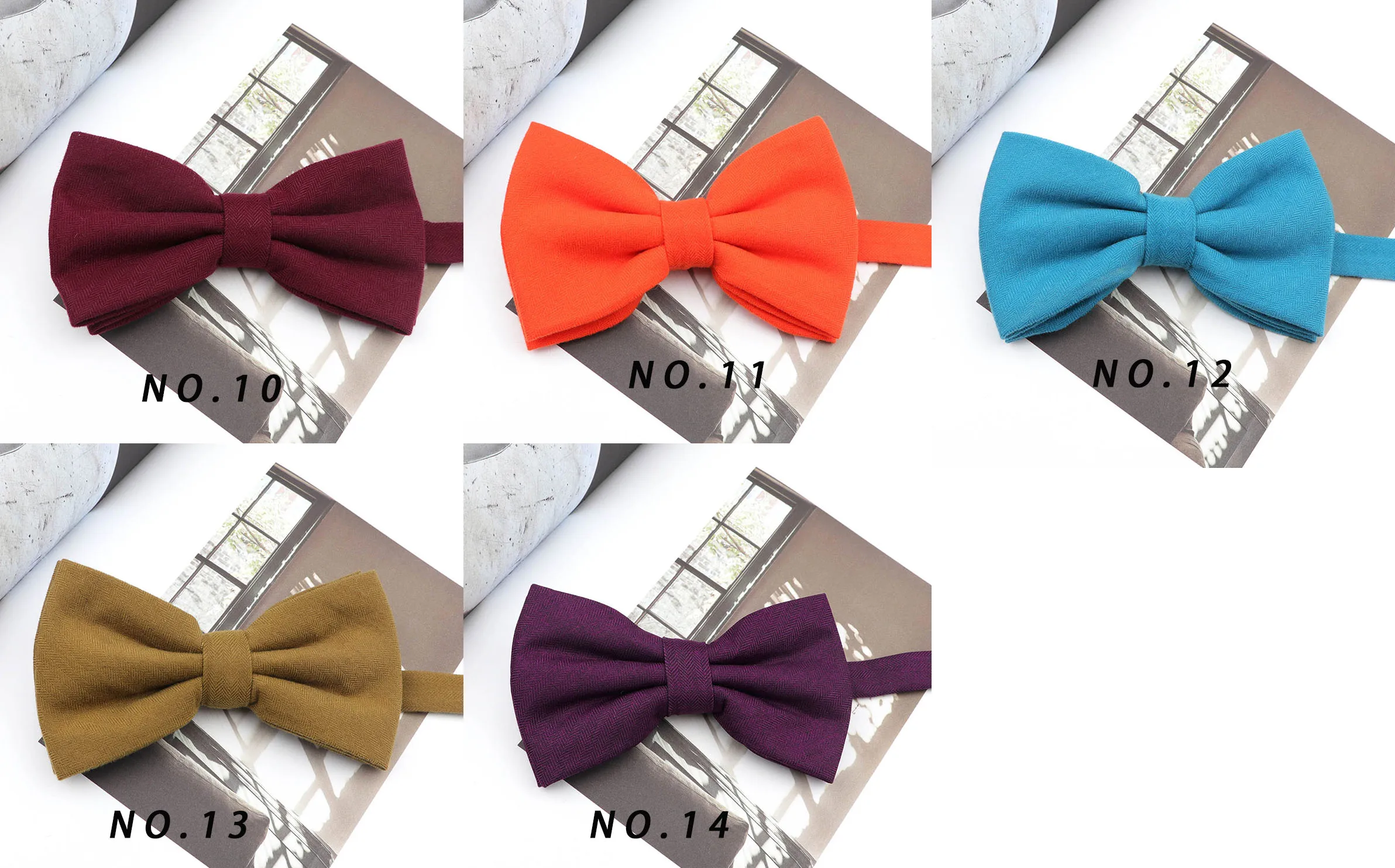 Хлопковые зимние галстуки-бабочки для мужчин и женщин мягкие модные повседневные красочные мужские деловые аксессуары вечеринок свадеб