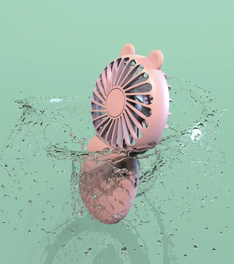 Portable fan mini hand USB charging outdoor desk table cool fan