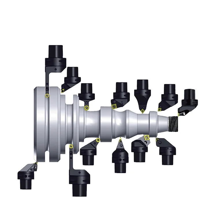 PSC turning holder /Capto PSC DCLNR/L-Kr 95 75 Degree Rigid Clamping External Turning Tool