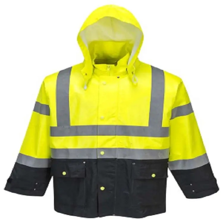 Winter Windproof And Waterproof Raincoat Coat High Visibility Reflective Police Outdoor Traffic Jacket