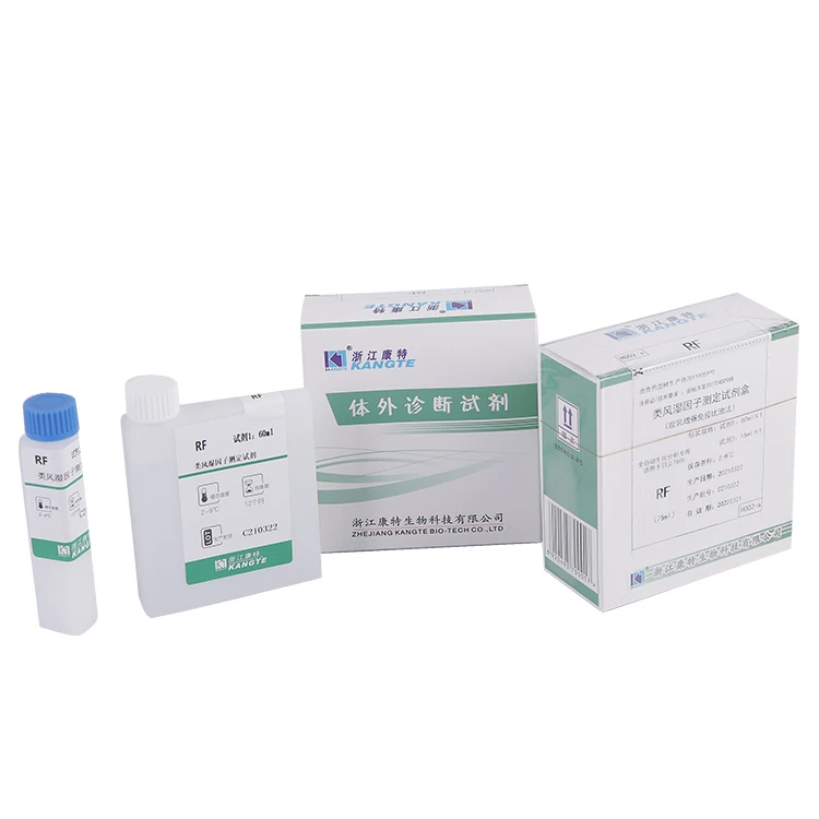 Latex Enhanced Method Rf Rheumatoid Factor Assay Rapid Diagnostic Test Kit Clinical Laboratory Chemical Analyzer Reagents