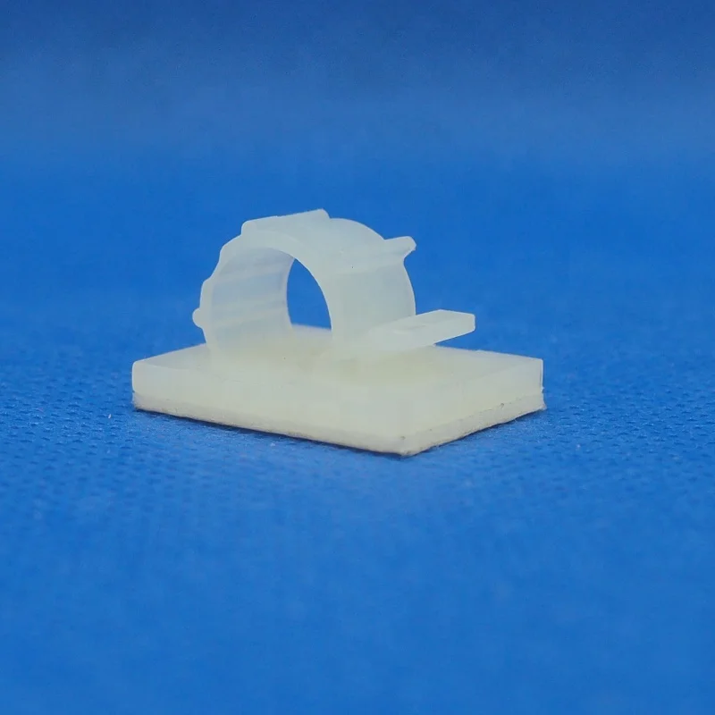 Factory direct sales adhesive wire electric cord cable saddle clips organizer cable holder