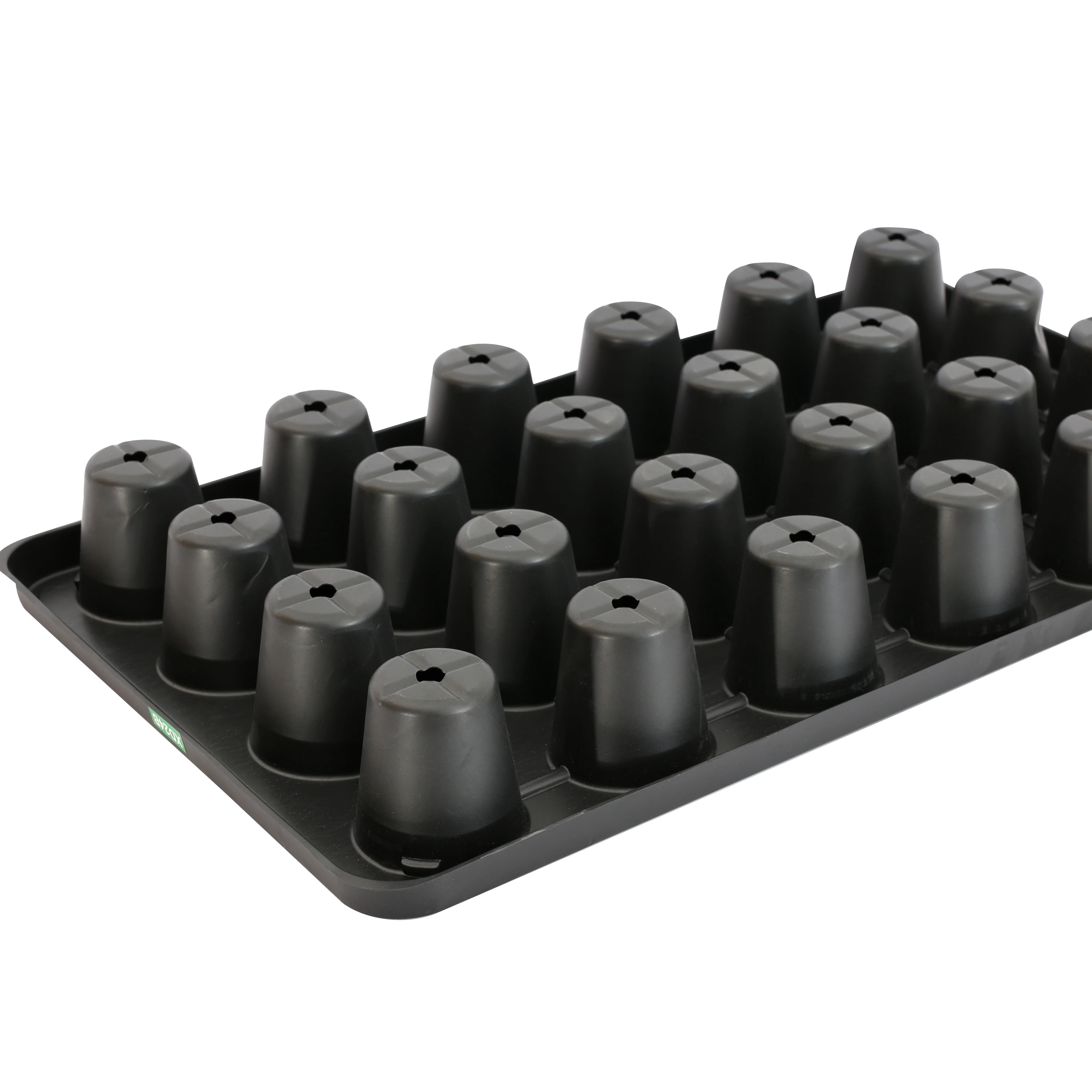 
24 Cells Seed Plastic Tray 4*6 Cells Seed Start Tray 6 20 40 51 60 104 105 PS Seedling Nursery Trays 
