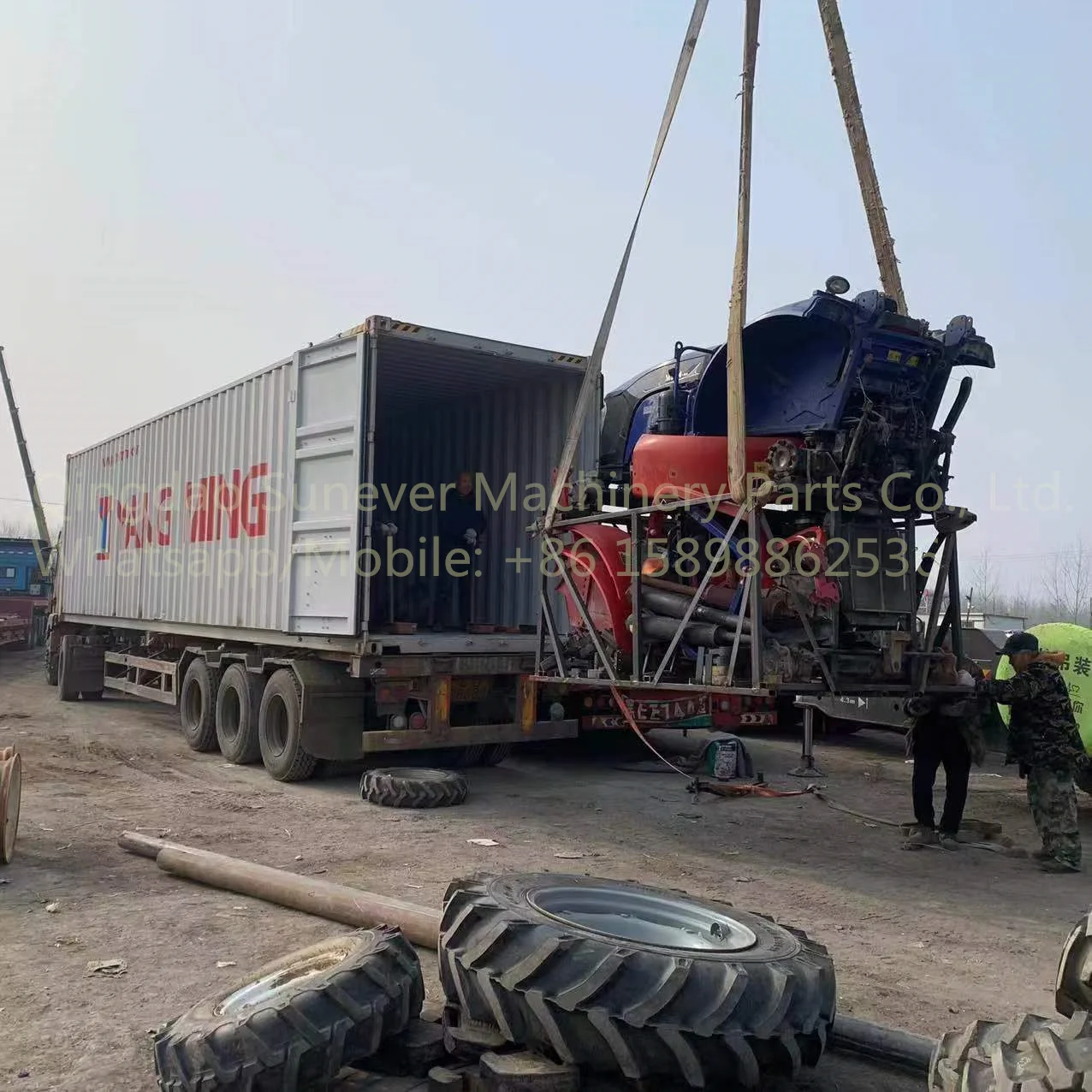 Axle lh for foton lovol combine harvesters parts harvesting machine for sale