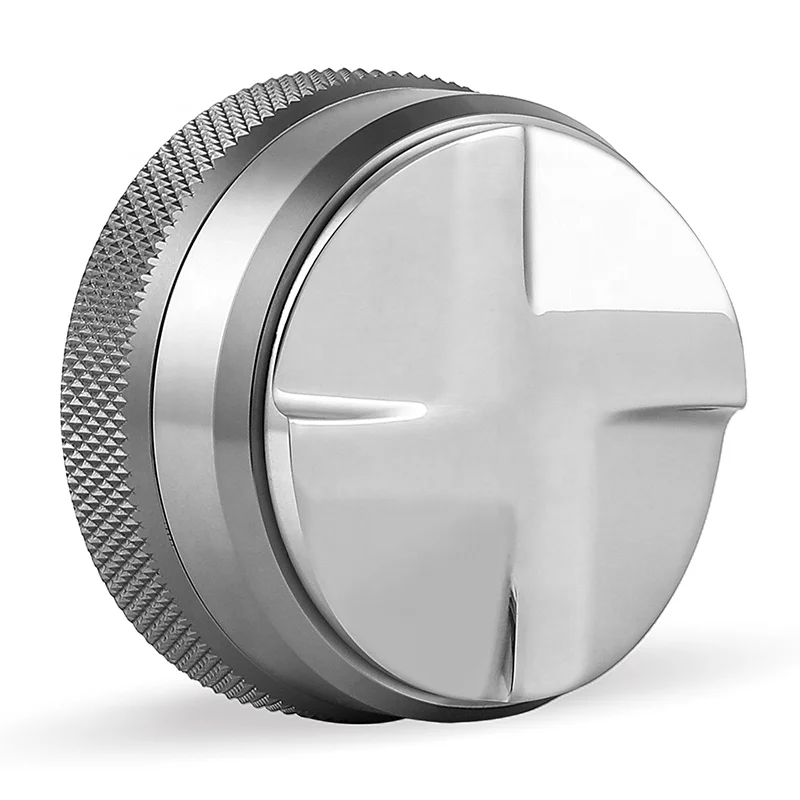 MHW-3BOMBER Coffee Tamper 58mm Stainless Steel Four oars Professional Manufacturer Powder Distributor Barista Tools