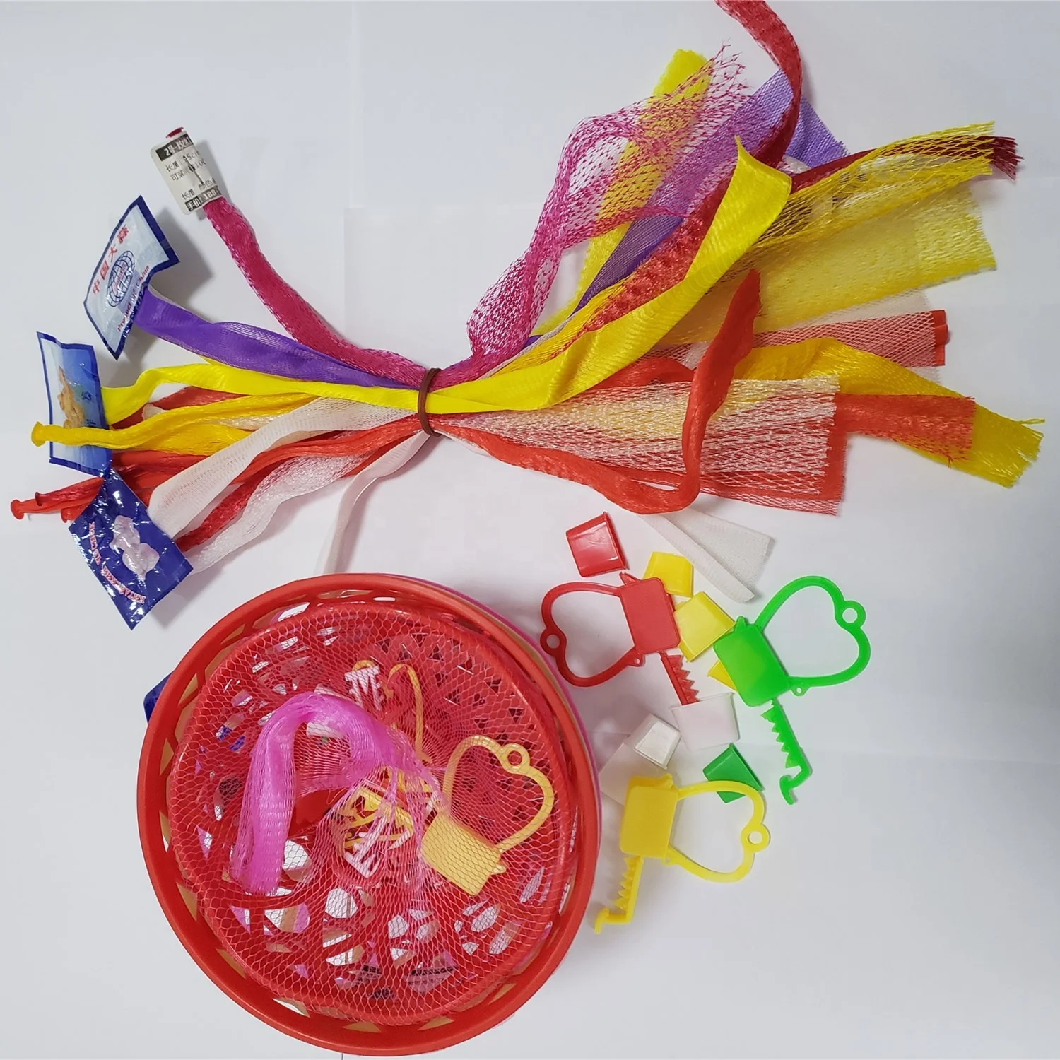 mini egg Ginger garlic vegetables fruit mesh bag