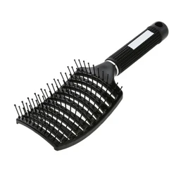 Hair Scalp Massage Comb Hairbrush Bristle Nylon Women Wet Curly Detangle Hair Brush for Salon Hairdressing Styling Tools V232