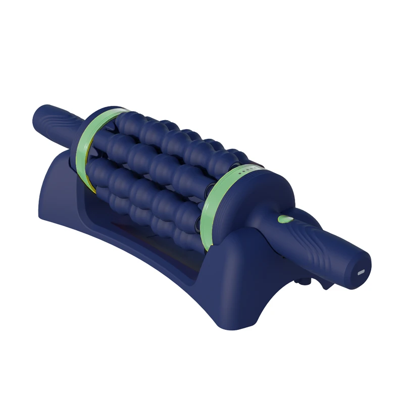 2024 electric Foot Massage Roller for Plantar Acupoint percussion roller Massager Relief Feet Muscle Pain Relax Stress Massager