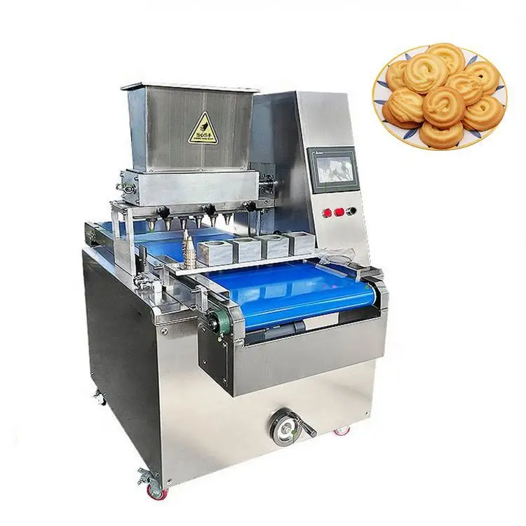 Cookies making machine small automatic iced gem biscuits machine Factory direct sales