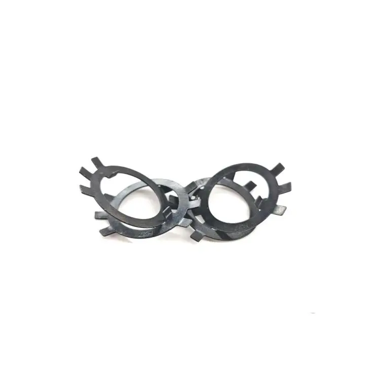GB858 Stainless Steel Carbon Steel Flat Washer with Six Claws Split Style Retaining Ring for round Nuts Made of Brass