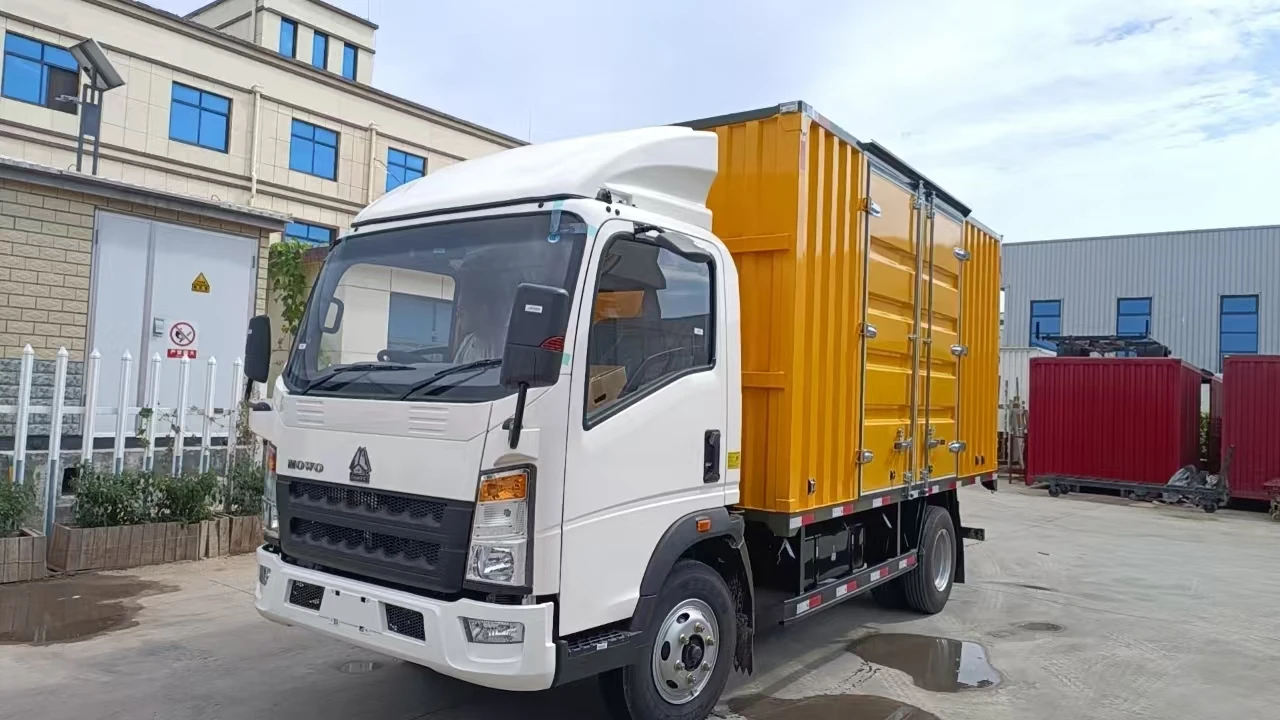 RHD 4X2 dump 10 tons Brand new HOWO box truck factory price