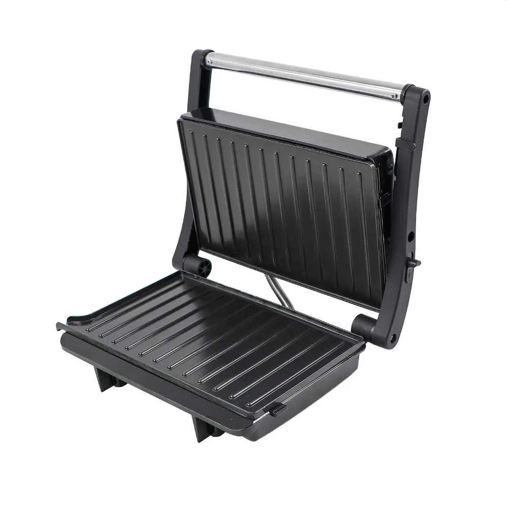 Кофеварка для завтрака R240, сковорода-гриль, пресс для бургеров, Panini, пресс для стейков, бекона, электрический контакт, гриль для барбекю, устройство для сэндвичей