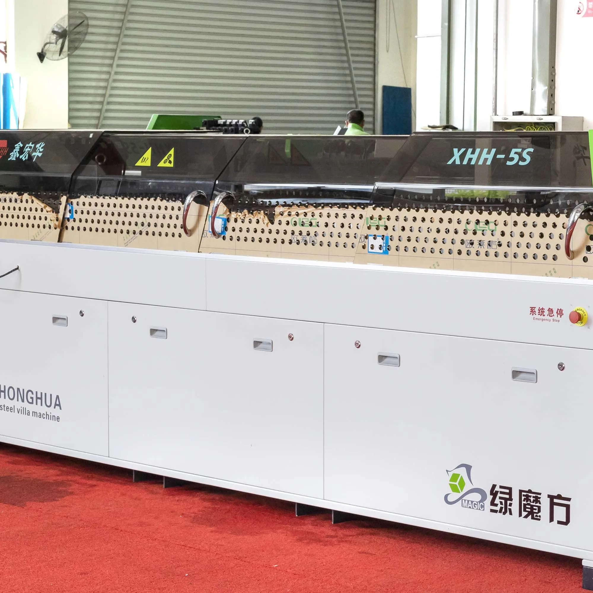 Prefabricated Rollform Cold Formed Light Steel Structures Building Machine