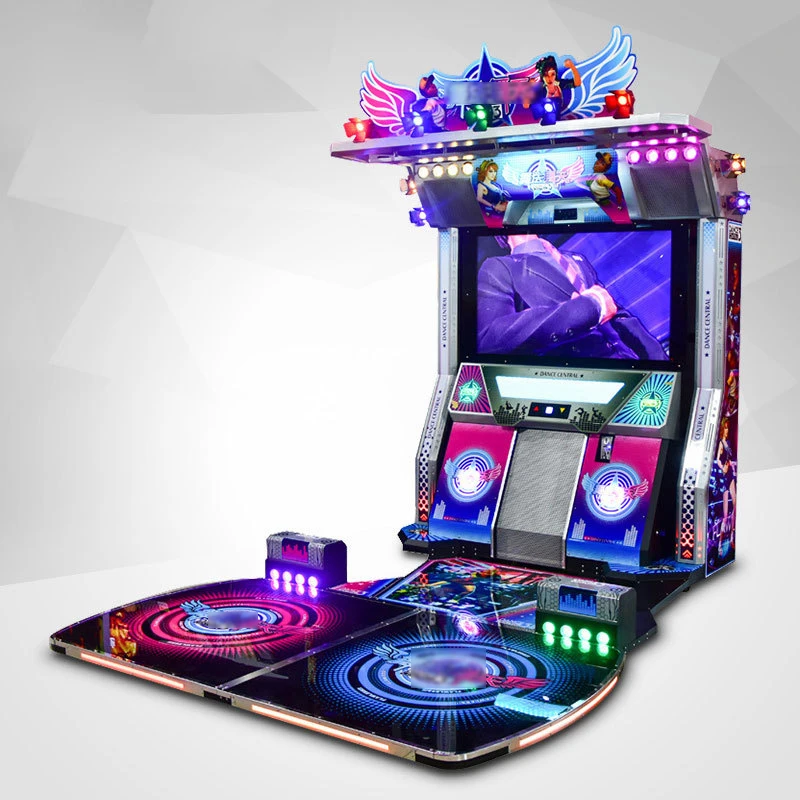 High Quality Indoor Arcade Amusement Park Coin Operated Dance Step Game Machine For Sale