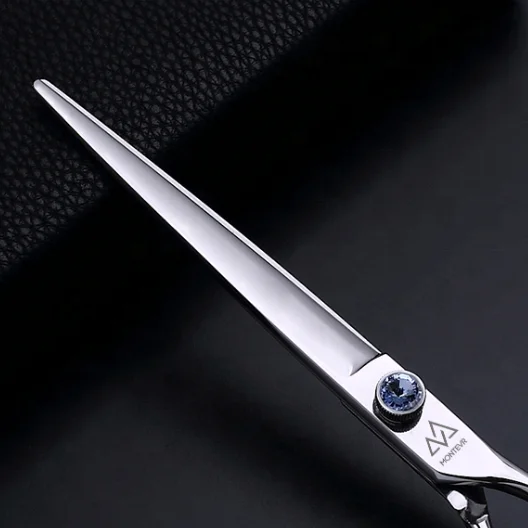 8 дюймов 440c Нержавеющая сталь ножницы для стрижки домашних животных режущие ножницы для стрижки собак