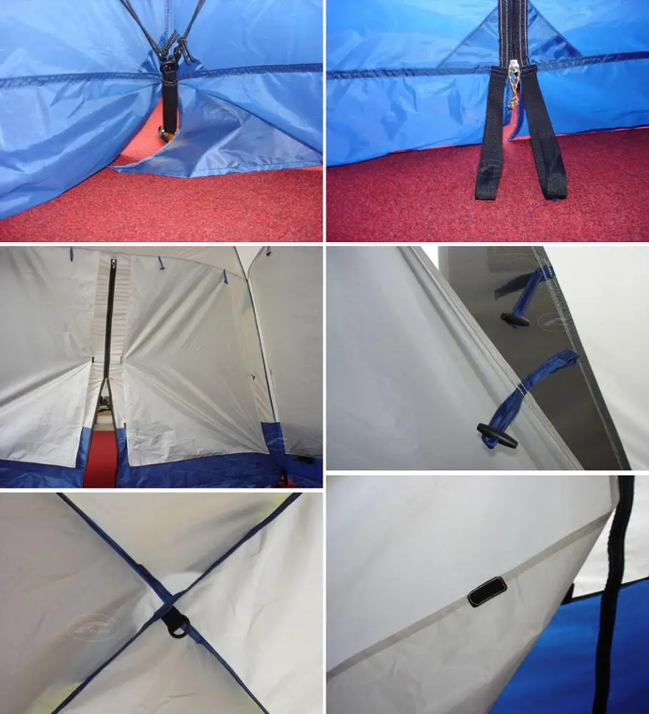 OEM/ODM Comfortable Alu Pole Family Group Easy Setup Car Camping Cabin Tent for Travel Adventure Large Space