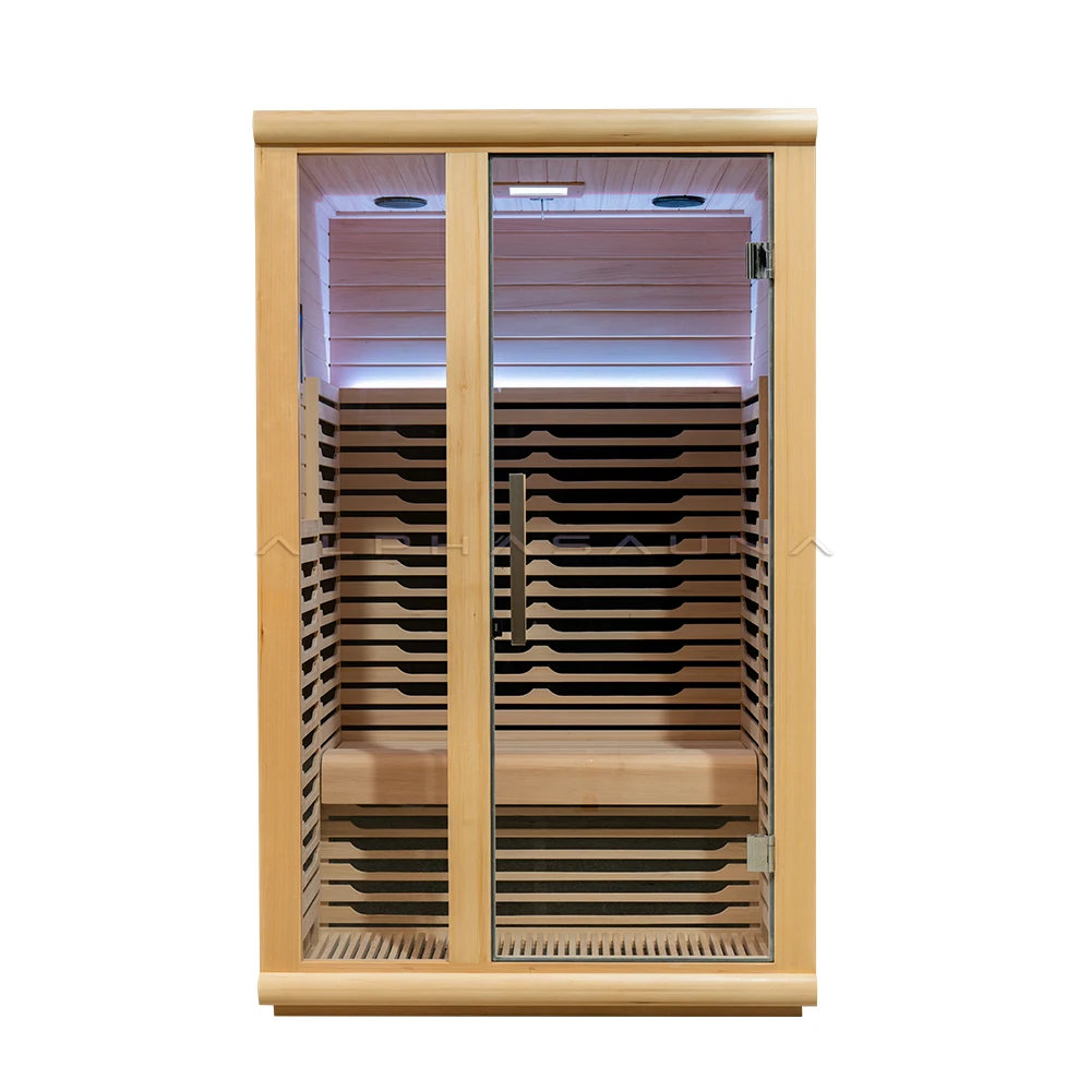 Sauna Suppliers Hot Sale Square Led Infrared Sauna For Home