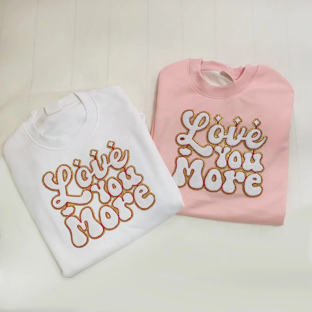 Heart Lock Machine Embroidery chenille Applique Patches Be Mine LOVE XOXO valentines chenille patches