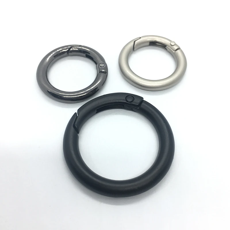  Радужное D-образное кольцо из цинкового сплава для портфеля цветная Радужная металлическая пряжка сумок потрясающие аксессуары