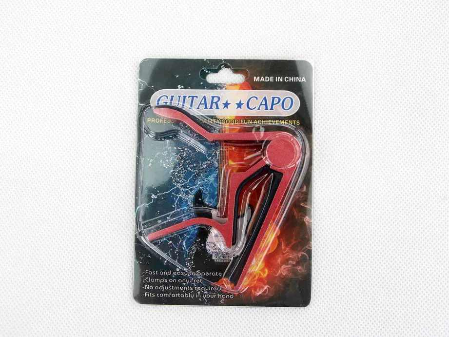 Hot Sales Universal Capo Guitar Accessories 7 Colors  Optional  Aluminum Acoustic Guitar  Classical Guitar Capo