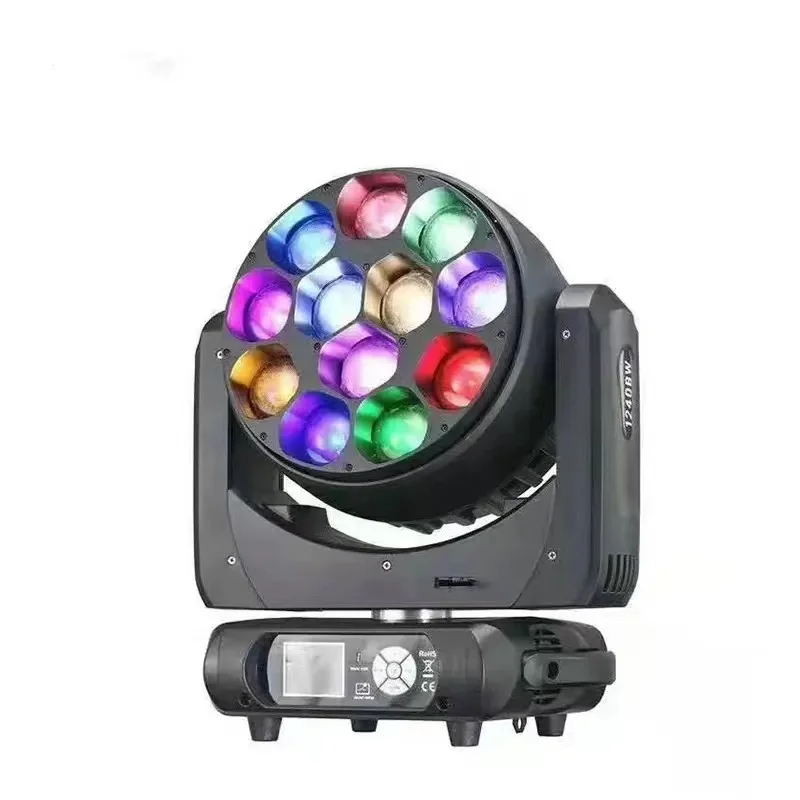 FEIYUEYUE 12 шт. 40 Вт RGBW светодиодный луч DMX512 управление 12x40 Вт зум движущаяся головка сценический свет для концертов и театров