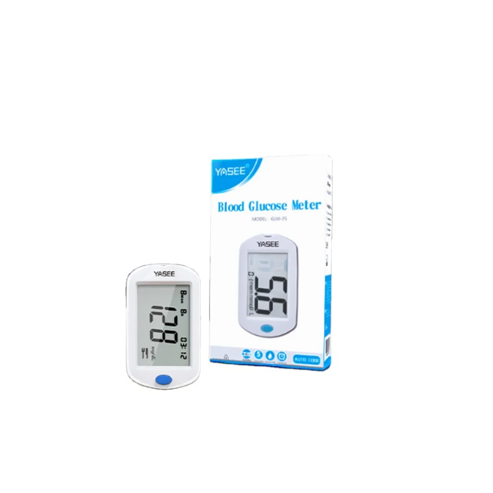 Yasee Brand Automatic Digital Blood Glucose Monitor with Diabetic Test Strips Best Seller for Diabetic Supplies