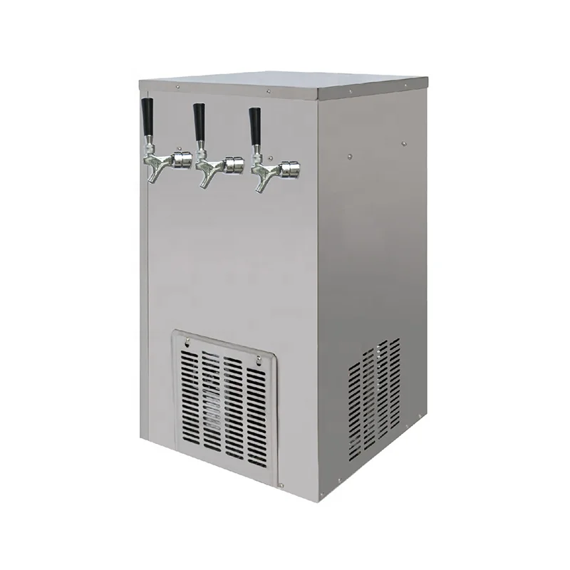 Wine Bar Countertop Draft Beer Chiller Beer Cooler Beer Dispenser Machine with Taps For Instant Cooling