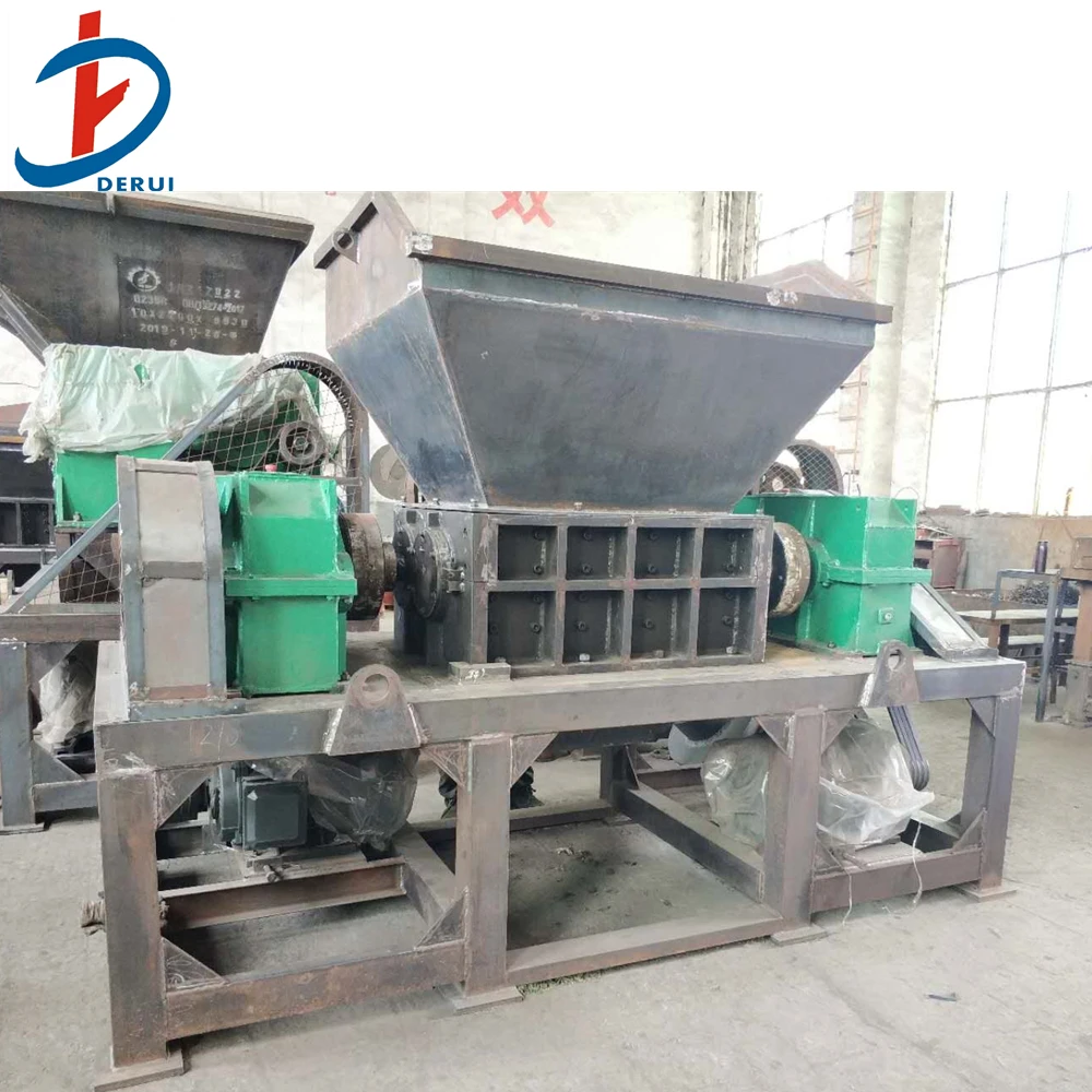 low price waste metal crusher steel bottle shredder scrap motor shredder Chinese factory