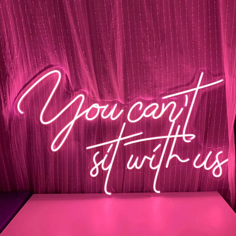 Background Decoration Fashion Led Panel Light Neon Light Sign Neon Sign Custom For Wall Bedroom