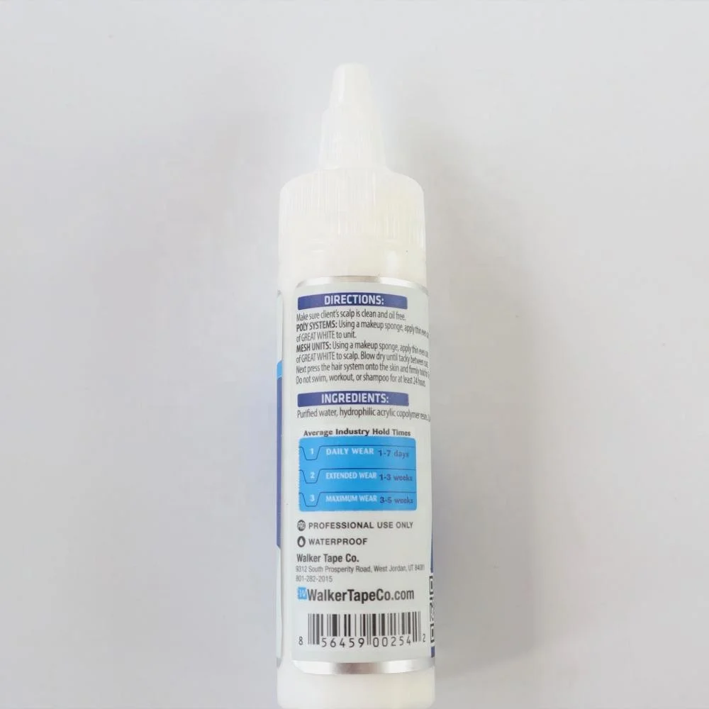 Walker GREAT WHITE SOFT BOND FOR POLY&LACE system,toupee wig ADHESIVE GLUE