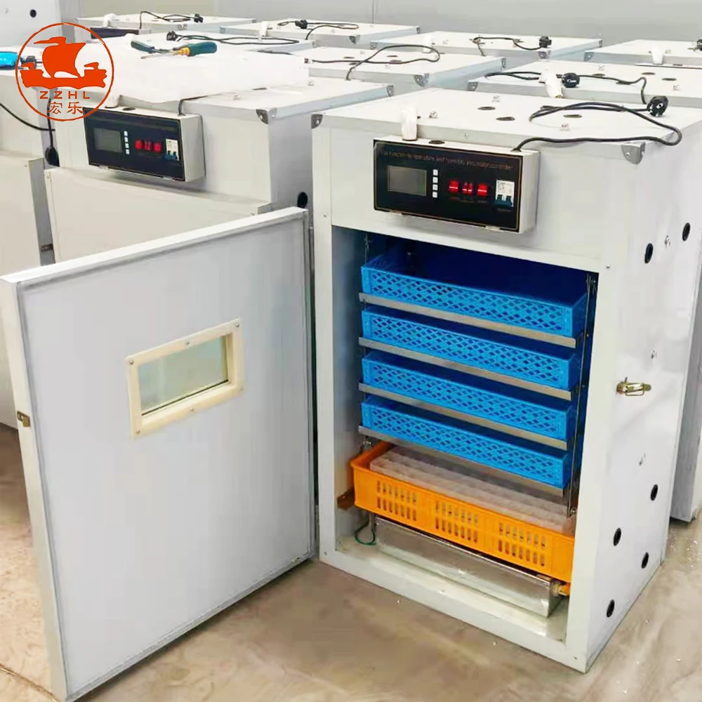 200 1000 Eggs CE Approve Automatic Poultry Incubator Machine Industrial for Sale  Incubators Hatching Eggs