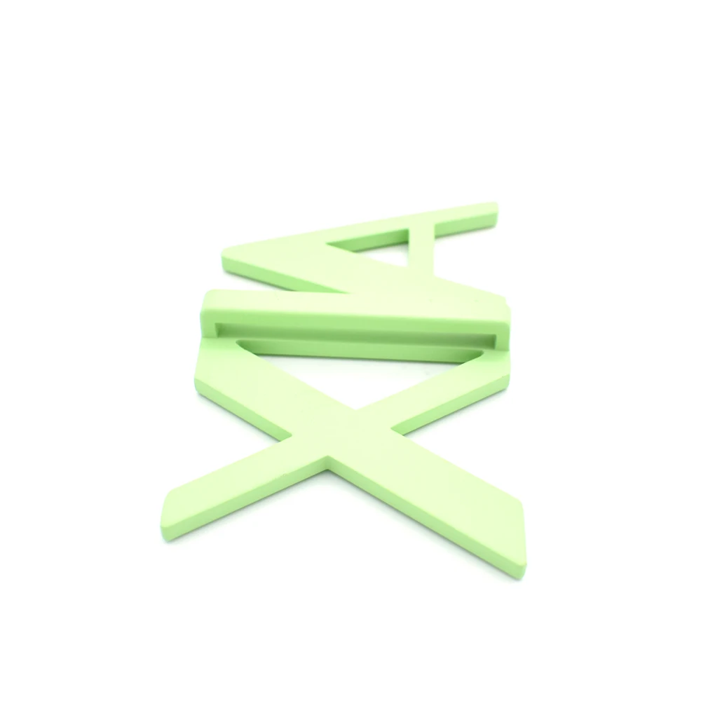 Брендовая зеленая печатная металлическая пряжка для кожаного ремня с логотипом на