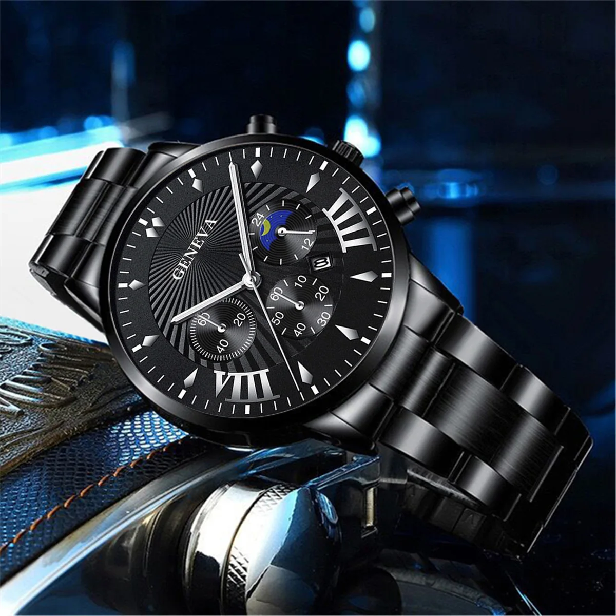 wholesale men watch and bracelet gift set for men