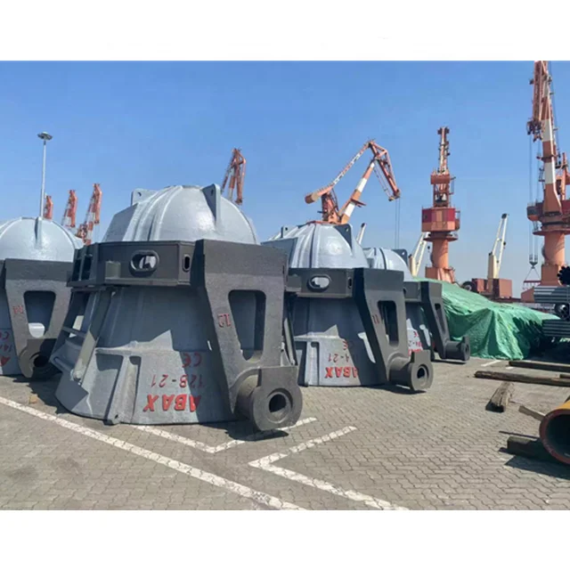 Slag Pot Carrier Cast Steel Special Alloy Tapping Vessel Basin Blaster Copula Arc Furnace Dumping Slags Carrier Slag Pot Ladle