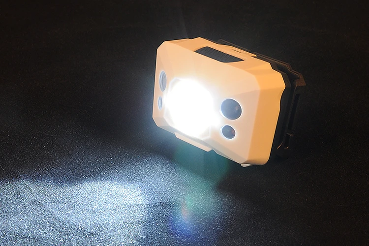 STARYNITE заводской супер яркий светодиодный фонарь с датчиком 3 Вт, Головной фонарь высокой мощности, Головной фонарь