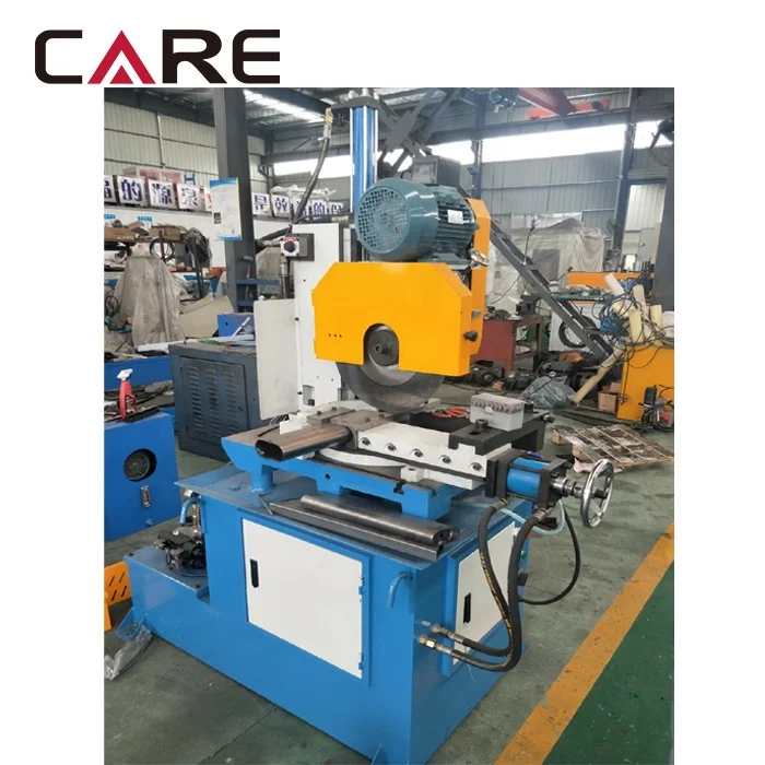 MC-425 Hydraulic heavy wall circular sawing machine discs metal cutting machines for pipe tube
